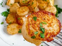 Shelf-Stable Plant-Based Scallops
