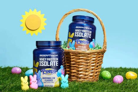 Easter-Themed Protein Powders