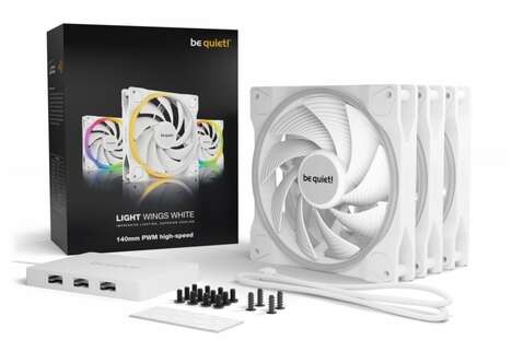 All-White RGB Fans