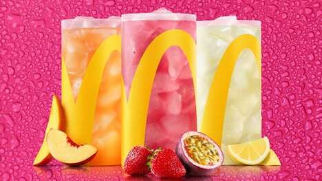 Puply Fruit-Flavored Lemonades