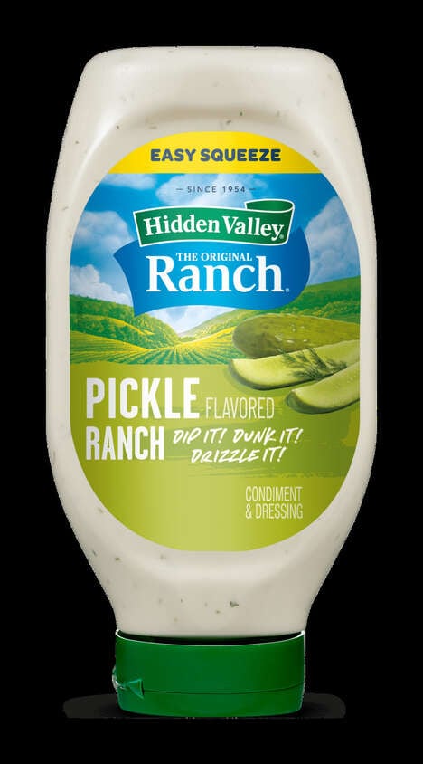 Pickle-Flavored Ranch Dips