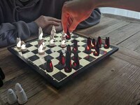 Electromagnetic Conduction Chess Sets