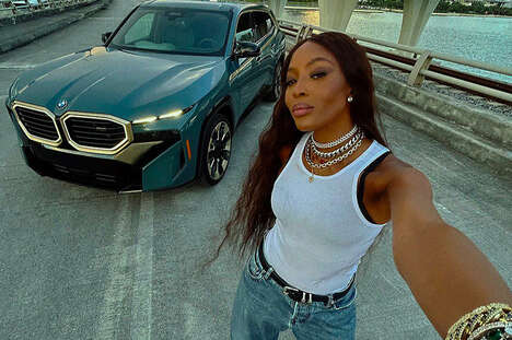 Supermodel-Backed Automotive Campaigns