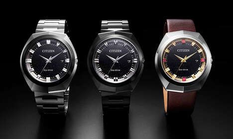 Efficient 70s-Style Timepieces