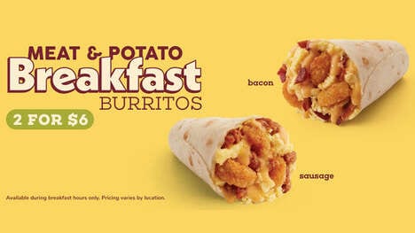 Potato-Stuffed Breakfast Burritos