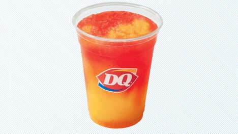 Sunset-Inspired Frozen Beverages
