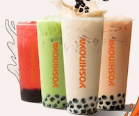 Lychee Boba Tea Drinks Image 1