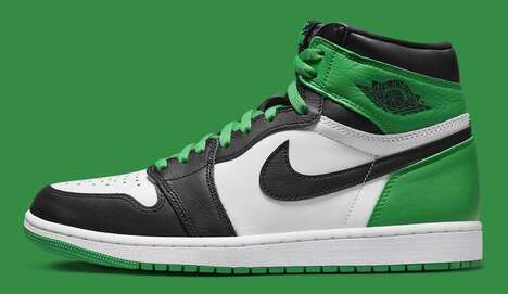 Celtic Green High-Top Sneakers