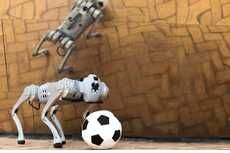 Soccer-Dribbling Robots