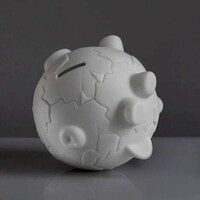 Kintsugi-Inspired Piggy Banks Image 3