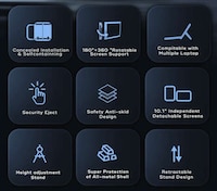 Triple-Screen Laptop Accessories Image 3