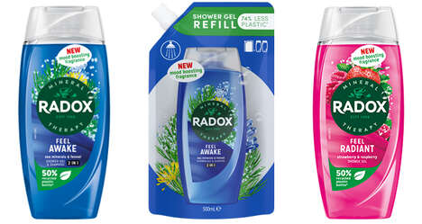 Refillable Shower Gels