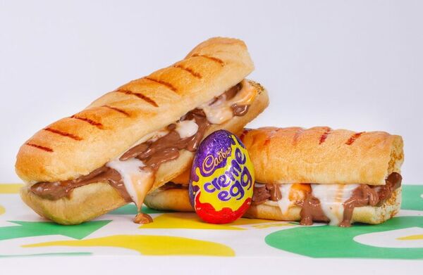 Creme Egg Sandwiches