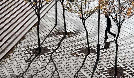 Weather-Resistant Hexagonal Tiles