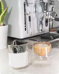 Tri-Spout Latte Art Pitchers Image 5