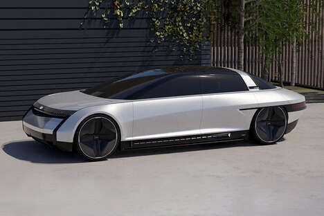 Cartoon-Branded Concept Cars : Hyundai IONIQ 5 Disney100 Platinum Concept