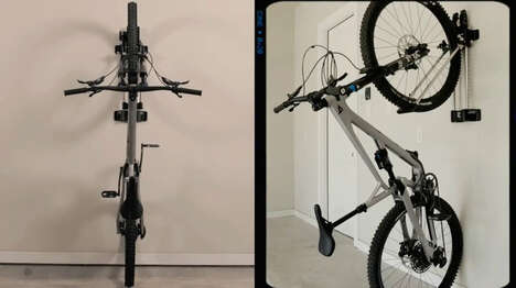 Tri-Functional Bicycle Racks: The 'Rak One' Serves As a Floor Stand ...