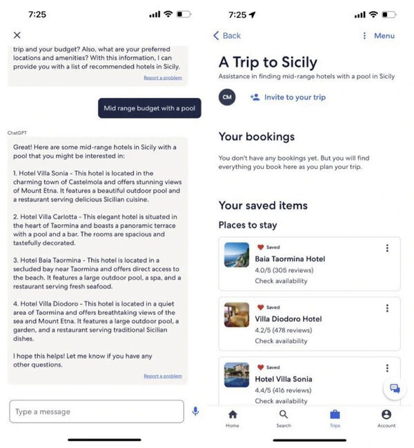 AI Travel Assistants