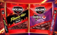 Branded Spicy Meat Snacks Image 1