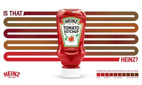 Color-Matching Ketchup Labels