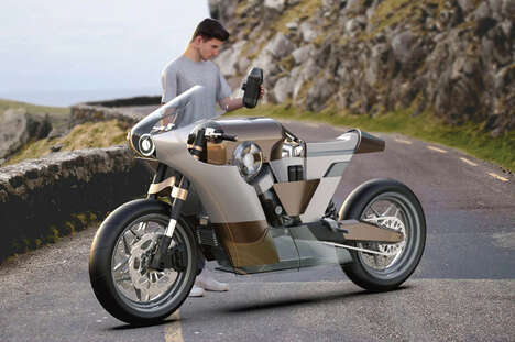 Coffee-Brewing Cafe Racer Motorcycles