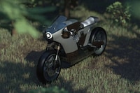 Coffee-Brewing Cafe Racer Motorcycles Image 5