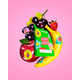 Fruit Sticker Pimple Protectors Image 2