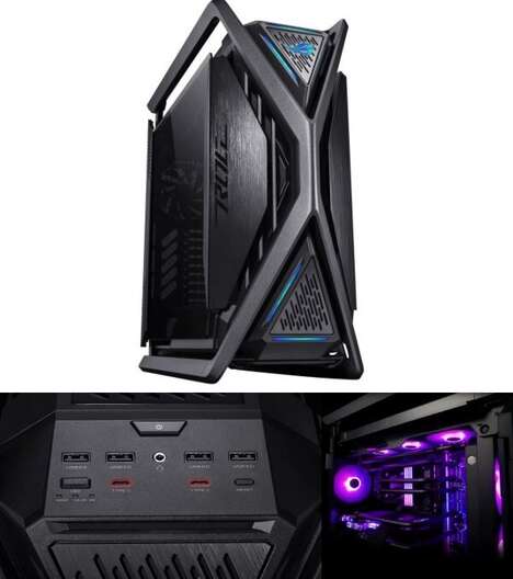 Stylish Semi-Open PC Cases