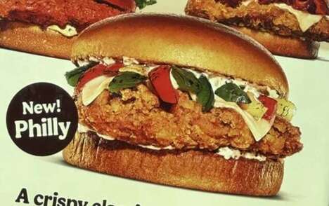 Philly-Style Chicken Sandwiches