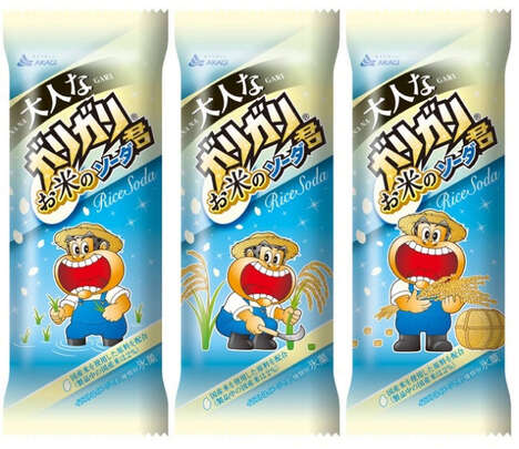 Rice Soda-Flavored Frozen Treats