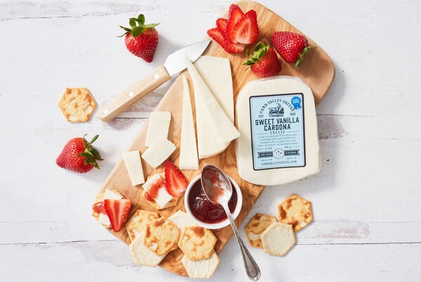 Vanilla-Infused Cheeses