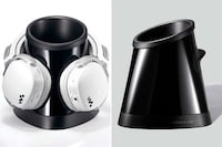 Sculptural Conical Headphone Holders Image 1