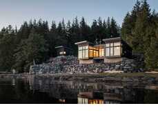 Shore-Perched Modern Homes