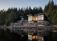 Shore-Perched Modern Homes