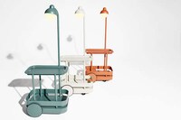 Artful Colorful Bar Carts Image 1