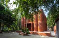 Brick Volume Cylindrical Mausoleums