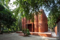 Brick Volume Cylindrical Mausoleums