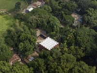 Brick Volume Cylindrical Mausoleums Image 2