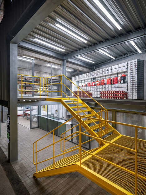 Repurposed Textile Factory Stores