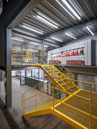 Repurposed Textile Factory Stores