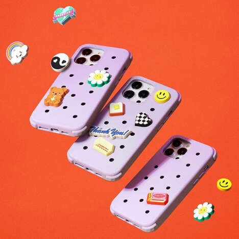 Smartphone Case Pin Charms