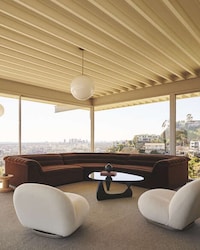 Bulbous Modular Retro Sofas Image 1