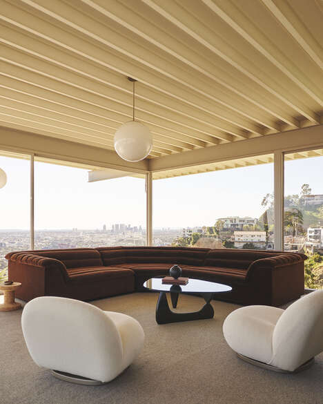 Bulbous Modular Retro Sofas