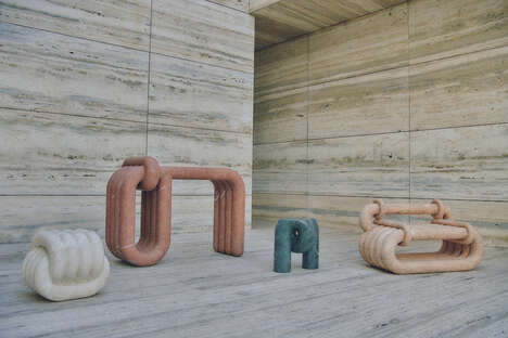 Weaving-Inspired Knotted Furniture