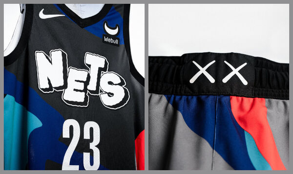 KAWS Brooklyn Nets City Edition Uniform Info