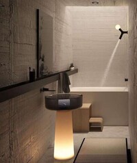 Illuminated Base Bathroom Sinks Image 4