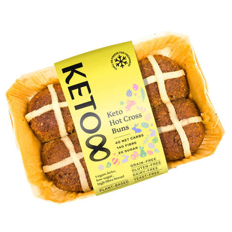 Keto Hot Cross Buns