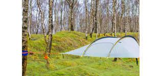Lightweight Suspended Tents