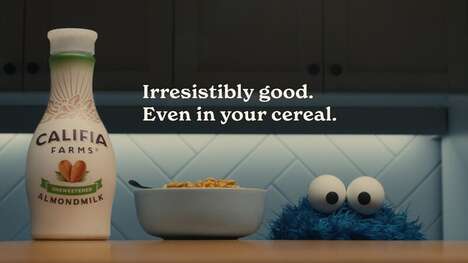 Puppet-Themed Alt Milk Campaigns