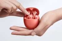 Ergonomic Water Droplet Earbuds Image 2